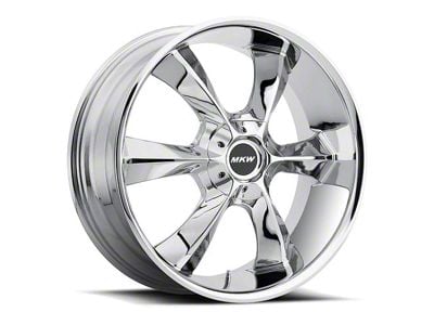 MKW Offroad M119 Chrome 6-Lug Wheel; 20x9; 18mm Offset (03-09 4Runner)