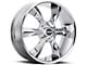 MKW Offroad M119 Chrome 6-Lug Wheel; 20x9; 30mm Offset (03-09 4Runner)