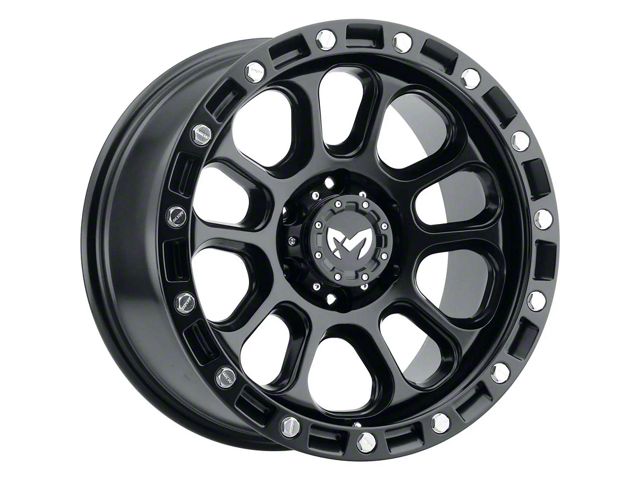 MKW Offroad M204 Satin Black 6-Lug Wheel; 18x9; -12mm Offset (03-09 4Runner)