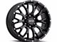 MKW Offroad M95 Satin Black 6-Lug Wheel; 18x9; 10mm Offset (03-09 4Runner)