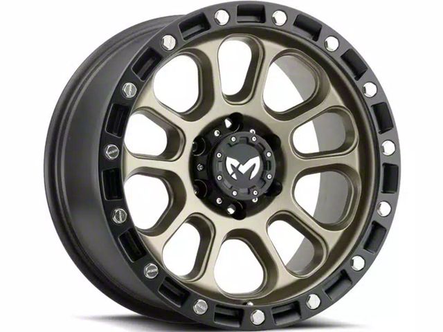 MKW Offroad M204 Matte Bronze 6-Lug Wheel; 18x9; 1mm Offset (21-24 Bronco, Excluding Raptor)