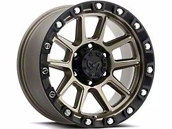 MKW Offroad M205 Matte Bronze 6-Lug Wheel; 17x8.5; 0mm Offset (21-24 Bronco, Excluding Raptor)