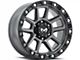 MKW Offroad M205 Matte Gray 6-Lug Wheel; 18x9; 1mm Offset (21-24 Bronco, Excluding Raptor)