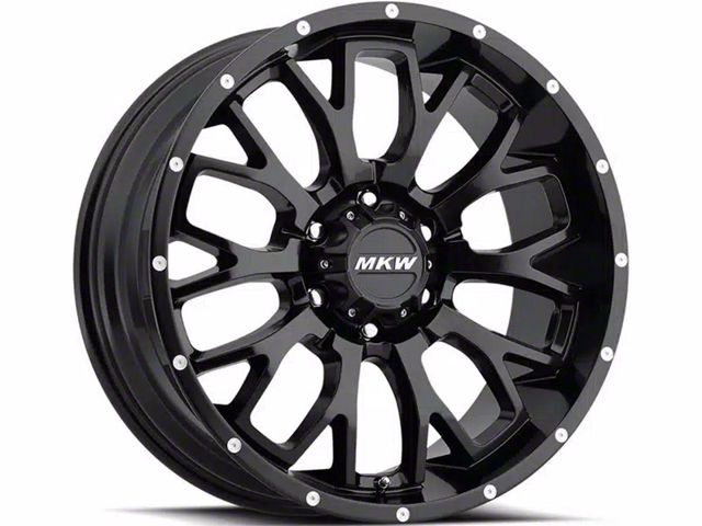 MKW Offroad M95 Satin Black 6-Lug Wheel; 18x9; 10mm Offset (16-23 Tacoma)