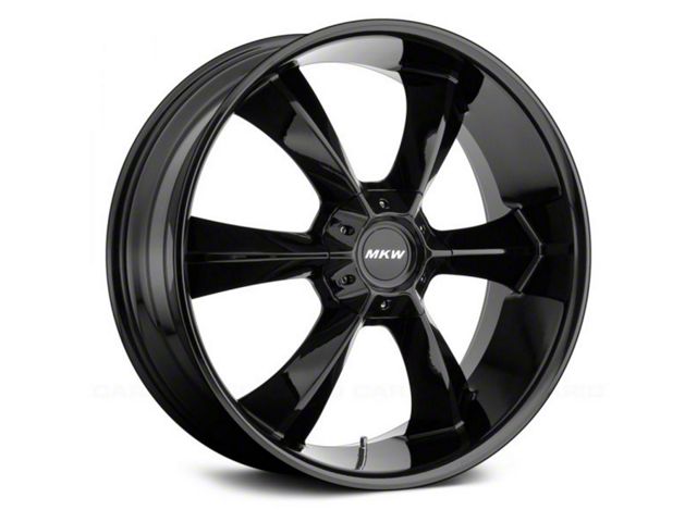 MKW Offroad M119 Gloss Black 6-Lug Wheel; 20x9; 18mm Offset (16-24 Titan XD)