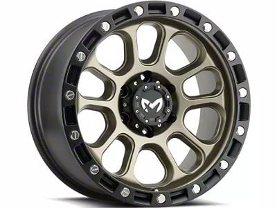 MKW Offroad M204 Matte Bronze 6-Lug Wheel; 18x9; -12mm Offset (16-24 Titan XD)