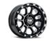 MKW Offroad M204 Satin Black 6-Lug Wheel; 18x9; -12mm Offset (16-24 Titan XD)