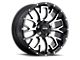 MKW Offroad M95 Satin Black 6-Lug Wheel; 20x9; -10mm Offset (16-24 Titan XD)