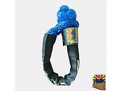 Mojab Offroad 1/2-Inch x 22-Inch Soft Shackle with Sleeve and Bag; Blue