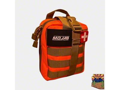 Mojab Offroad First Aid Kit; Orange