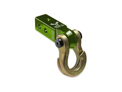 Moose Knuckle Offroad Jowl Split Shackle/Mohawk 2.0 Receiver Combo; Bean Green/Brass Knuckle (Universal; Some Adaptation May Be Required)