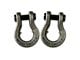 Moose Knuckle Offroad Jowl Split Recovery Shackle 3/4 Combo; Raw Dog and Raw Dog