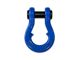 Moose Knuckle Offroad Jowl Split Recovery Shackle 3/4; Blue Balls