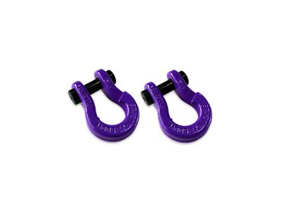 Moose Knuckle Offroad Jowl Split Recovery Shackle 5/8 Combo; Grape Escape and Grape Escape