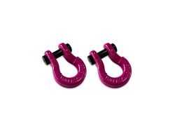 Moose Knuckle Offroad Jowl Split Recovery Shackle 5/8 Combo; Pogo Pink and Pogo Pink