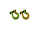 Moose Knuckle Offroad Jowl Split Recovery Shackle 5/8 Combo; Sublime Green and Detonator Yellow