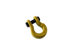 Moose Knuckle Offroad Jowl Split Recovery Shackle 5/8; Detonator Yellow