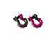 Moose Knuckle Offroad Jowl Split Recovery Shackle 5/8 Combo; Raw Dog and Pogo Pink