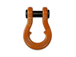 Moose Knuckle Offroad Jowl Split Recovery Shackle 3/4; Obscene Orange