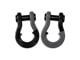 Moose Knuckle Offroad Jowl Split Recovery Shackle 3/4 Combo; Black Hole and Gun Gray