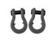 Moose Knuckle Offroad Jowl Split Recovery Shackle 3/4 Combo; Gun Gray and Gun Gray