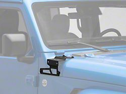 Mopar A-Pillar Light Mounting Brackets (18-24 Jeep Wrangler JL, Excluding 4xe)