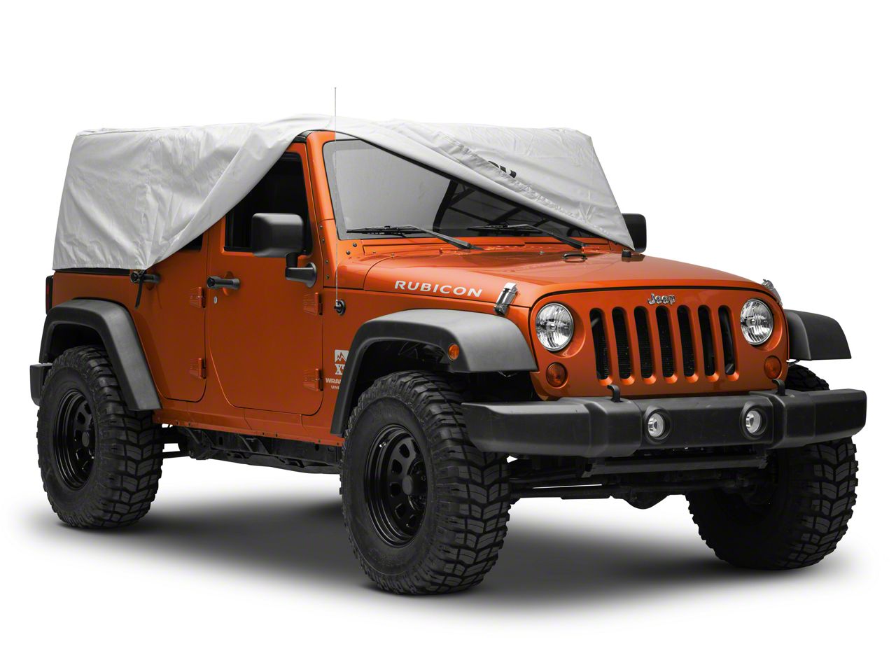 Mopar Jeep Wrangler Cab Cover With Jeep Logo Silver 82210324ab 07 18 Jeep Wrangler Jk 4 Door