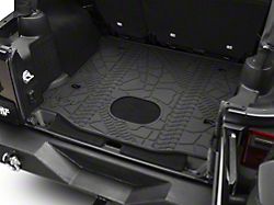 Mopar Cargo Liner with Subwoofer Cutout (15-18 Jeep Wrangler JK 4-Door)