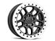 Mopar True Beadlock Capable Satin Black Wheel; 17x8; 12mm Offset (05-10 Jeep Grand Cherokee WK, Excluding SRT8)