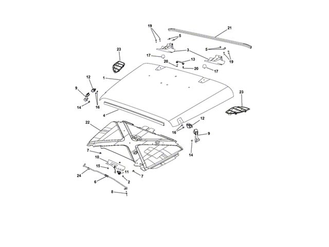 Mopar Hood Catch (07-18 Jeep Wrangler JK)