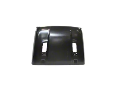 Mopar Premium Steel Hood; Unpainted (18-25 Jeep Wrangler JL w/ Passive Pedestrian Warning System)