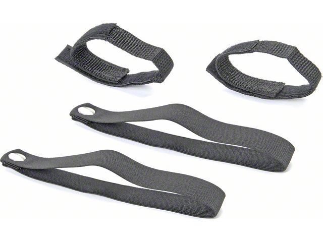 Mopar Rear Window Roll Up Strap Kit (07-18 Jeep Wrangler JK)