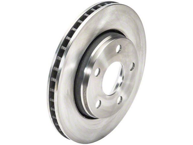 Mopar Vented Brake Rotor; Front (07-18 Jeep Wrangler JK)