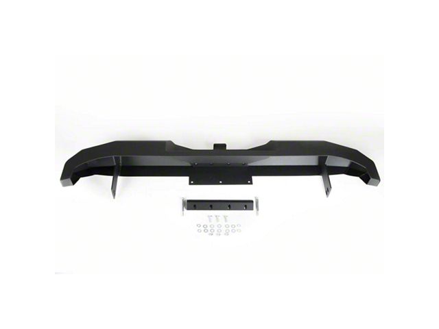 M.O.R.E. Rock Proof Rear Bumper; Bare Steel (18-24 Jeep Wrangler JL)