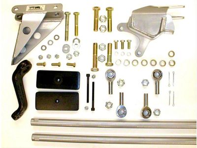 M.O.R.E. Steering Correction Kit; Stage 2 (87-95 Jeep Wrangler YJ)