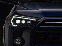 Morimoto XB LED Headlights with White DRL; Black Housing; Clear Lens (14-20 4Runner)