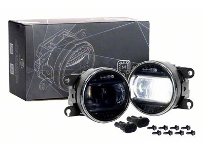 Morimoto XB Evo LED Fog Lights; Type S (21-25 Bronco w/ Plastic Front Bumper)