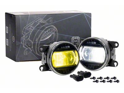 Morimoto XB Evo+ LED Fog Lights; Type S (21-24 Bronco w/ Plastic Front Bumper)