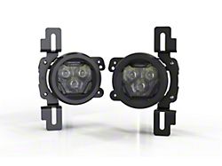 Morimoto 4Banger Fog Light Kit; NCS Yellow Wide Beam (20-25 Jeep Gladiator JT Launch Edition, Rubicon)