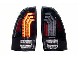 Morimoto XB LED Tail Lights; Black Housing; Clear Lens (05-15 Tacoma)