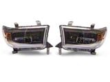 Morimoto XB LED Projector Headlights; Black Housing; Clear Lens (07-13 Tundra)