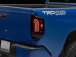 Morimoto XB LED Tail Lights; Black Housing; Red Lens (14-21 Tundra)