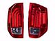 Morimoto XB LED Tail Lights; Black Housing; Red Lens (14-21 Tundra)