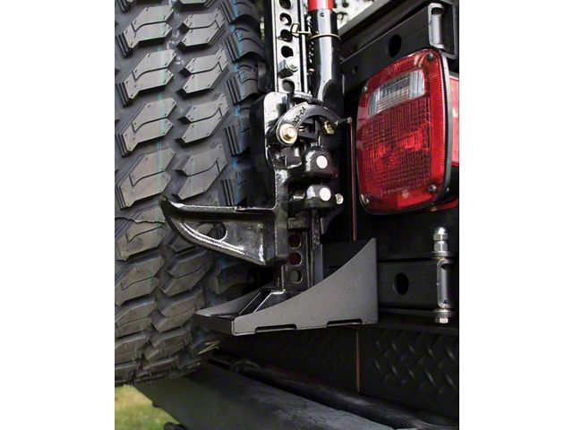 MORryde Hi-Lift Jack Carrier for JP54-025 TJ Hinge (97-06 Jeep Wrangler TJ)