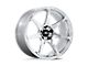 Motegi Battle Polished 5-Lug Wheel; 17x8; 43mm Offset (05-15 Tacoma)