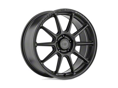 Motegi SS10 Satin Black 5-Lug Wheel; 18x8.5; 35mm Offset (05-15 Tacoma)