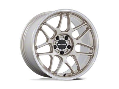 Motegi Tsubaki Motorsport Gold with Machined Lip 5-Lug Wheel; 18x9.5; 15mm Offset (05-15 Tacoma)