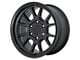 Motegi MT6 Satin Black 6-Lug Wheel; 17x8.5; 18mm Offset (10-24 4Runner)