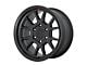 Motegi MT6 Satin Black 6-Lug Wheel; 17x8.5; 0mm Offset (10-24 4Runner)