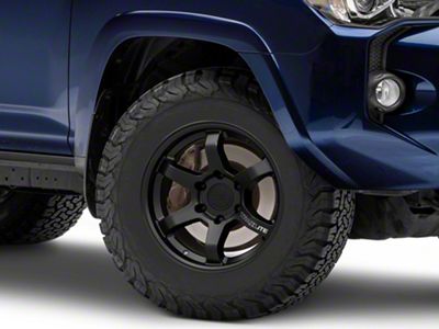 Motegi Trailite Satin Black 6-Lug Wheel; 17x8.5; 0mm Offset (10-24 4Runner)